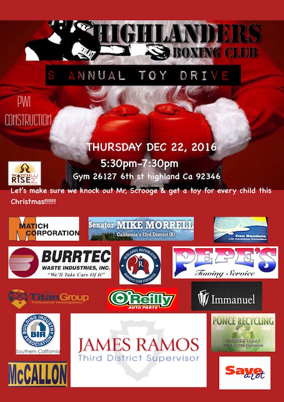 9th Annual Toy Drive