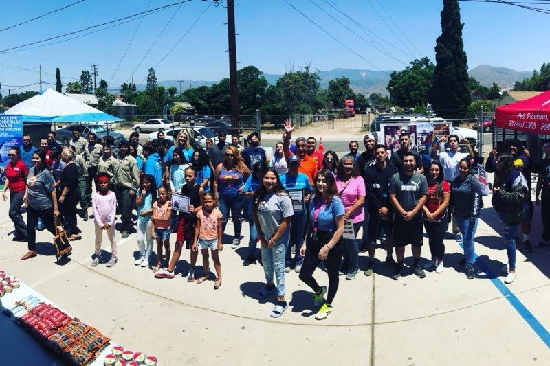 Highlanders Boxing Club community event and toy drive